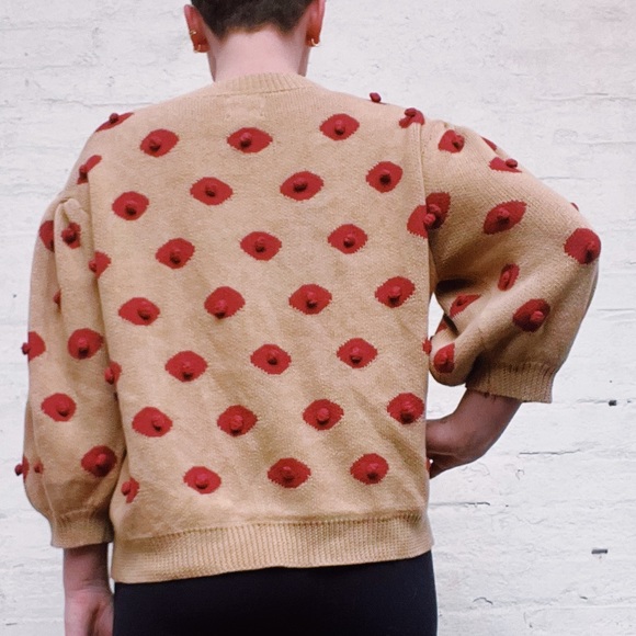 Fashion Brand Company Nipple Knit Sweater XL/1XL - Picture 6 of 8